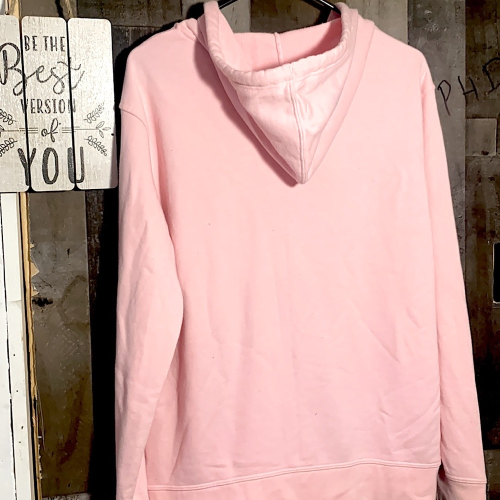 Pink Champion Zip-Up Hoodie • Size Large Women’s • Classic •